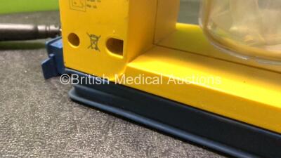 2 x Laerdal LSU Suction Units with Cups (Both Power Up, 1 with Cracked Casing-See Photos) *SN 78480967385, 78030666287* - 4