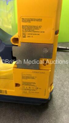 2 x Laerdal LSU Suction Units with Cups (Both Power Up, 1 with Cracked Casing-See Photos) *SN 78480967385, 78030666287* - 5