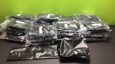 50 x Black Storage Bags - 2 Piece Sets (Unused in Bags) Stock Photo Used