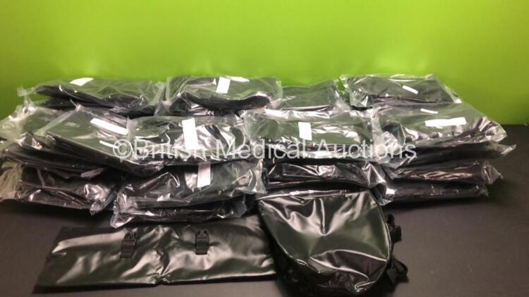 50 x Black Storage Bags - 2 Piece Sets (Unused in Bags) Stock Photo Used