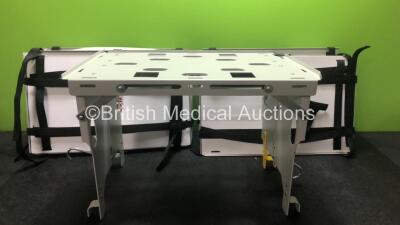 5 x Ferno Pac Rac 274 Series Instrument Platforms (1 with Damaged and Missing Straps/Belts-See Photos)