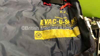 Mixed Lot Including 5 x Hartwell Medical Evac-U-Splint Mattress, 1 x Patient Lifting Straps and 1 x BackPak 12 Lifepak 12 Mounting Bracket *SN 0607001929* - 3