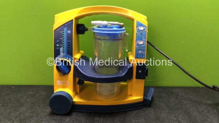 Laerdal LSU Suction Unit with 1 x Cup (Powers Up with Missing Handle-See Photo) *SN 78510968571*