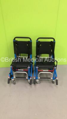 2 x Ferno EZ Glide Evacuation Chairs * SN 144921 / 112045 * - 2