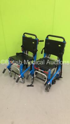 2 x Ferno EZ Glide Evacuation Chairs * SN 114545 / 084467 *