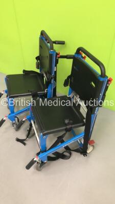 2 x Ferno EZ Glide Evacuation Chairs * SN 114545 / 084467 * - 3