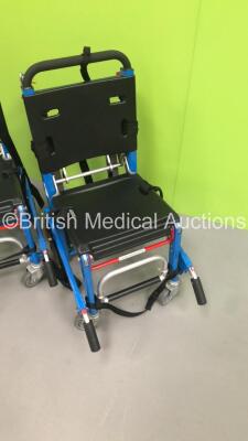 2 x Ferno EZ Glide Evacuation Chairs * SN 099236 / 144909 * - 3