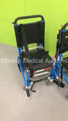 2 x Ferno EZ Glide Evacuation Chairs * SN 099236 / 144909 * - 4