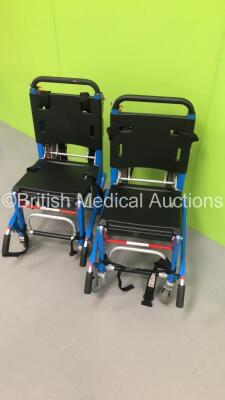 2 x Ferno EZ Glide Evacuation Chairs * SN 114557 / 084469 * - 4