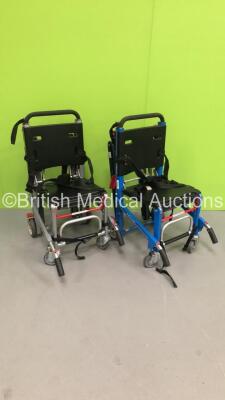 2 x Ferno EZ Glide Evacuation Chairs * SN 183280 / 114565 *