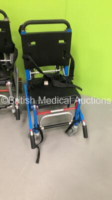 2 x Ferno EZ Glide Evacuation Chairs * SN 183280 / 114565 * - 3