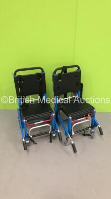 2 x Ferno EZ Glide Evacuation Chairs * SN 112052 / 111196 * - 2