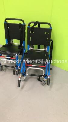 2 x Ferno EZ Glide Evacuation Chairs * SN 112052 / 111196 * - 4