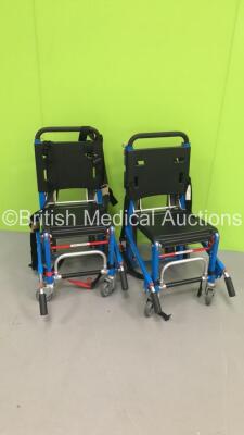 2 x Ferno EZ Glide Evacuation Chairs * SN 144934 / 112059 *