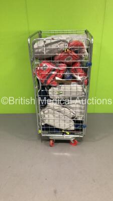 Cage of Mixed Ambulance Equipment Including PAX Pumps and Ambulance Bags (Cage Not Included) - 2