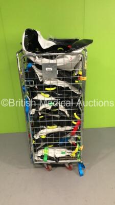 Cage of Mixed Ambulance Equipment Including Pax Vacuum Mattresses (Cage Not Included) - 2