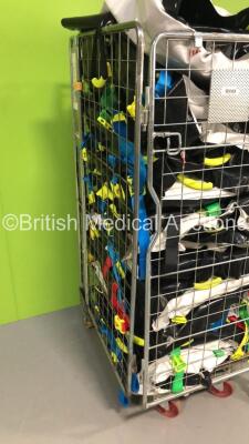 Cage of Mixed Ambulance Equipment Including Pax Vacuum Mattresses (Cage Not Included) - 4