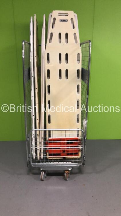 12 x Spinal Boards Including Ferno (Cage Not Included)