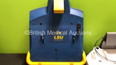 Mixed Lot Including 2 x LSU Ref 782600 Wall Brackets and 1 x Mangar Airflo 24 Stowage and Charging Point, 1 x Carry Bag and 1 x ACR Ambulance Child Restraint Belts *SN CD01020201288, 78460919821, 78320814686* - 2