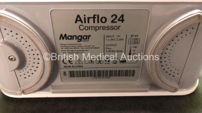 6 x Manger Airflo 24 Compressors *SN CD01002422505, CD01002424569, CD01002409788, CD01002412521, CD01002409017, CD01002409784* - 2