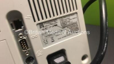 Job Lot Including 1 x Huntleigh Healthcare Smartsigns SC750 Patient Monitor (Powers Up) and 1 x GE Dash 3000 Patient Monitor with BP1/3, BP 1/2, SPO2, TEMP/CO, CO2, NBP and ECG Options (Powers Up, Damaged Casing - See Photo) - 8