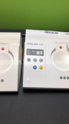 2 x Philips Avalon CTS Fetal Transducer Systems (Both Power Up) - 4