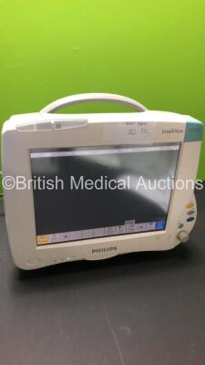 1 x Philips IntelliVue MP50 Patient Monitor * Crack to Casing and Scratch to Screen-See Photos * Mfd 2007 * and 1 x Philips IntelliVue MP30 Patient Monitor * Scratches to Screen-See Photos * Mfd 2010 * (Both Power Up) - 6