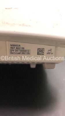 1 x Philips IntelliVue MP50 Patient Monitor * Crack to Casing and Scratch to Screen-See Photos * Mfd 2007 * and 1 x Philips IntelliVue MP30 Patient Monitor * Scratches to Screen-See Photos * Mfd 2010 * (Both Power Up) - 8