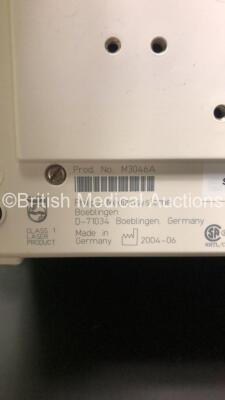 1 x Philips M3 M3046A Patient Monitor * Mfd 2004 * and 1 x Philips M1013A Gas Module with Water Trap (Both Power Up) - 5