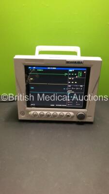 EDAN USA IM8A Patient Monitor with Printer,CO2,IBP1,IBP2,ECG,NIBP,SpO2,T1 and T2 Options (Powers Up-In Excellent Condition) * Mfd 2014 *