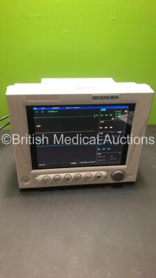 EDAN USA IM8A Patient Monitor with Printer,CO2,IBP1,IBP2,ECG,NIBP,SpO2,T1 and T2 Options (Powers Up-In Excellent Condition) * Mfd 2014 * - 4