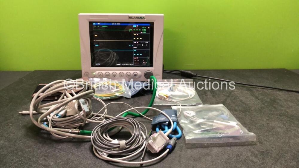 EDAN USA IM8A Patient Monitor With Printer,CO2,IBP1,IBP2,ECG,NIBP,SpO2 ...