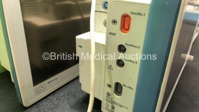 4 x Drager Infinity Delta XL Patient Monitors (All Power Up with Cracked Casing-Power Supplies Not Included) *SN 6001562180, 5399460456, 5399410564, 5399453660* - 3