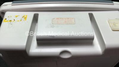 GE Dash 2500 Patient Monitor Including ECG, SpO2, NIBP and Printer Options (Powers Up with Damaged Casing and Missing Handle-See Photos) - 4