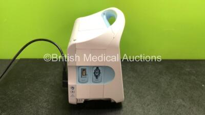 Welch Allyn Ref 65NXXE 6000 Series Vital Signs Monitor with SpO2 and NIBP Options (Powers Up with Cracked Casing-See Photo) - 2