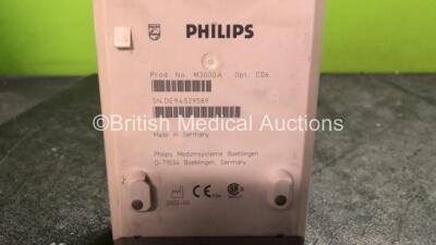 Philips M3000A Opt C06 Module Including ECG/Resp, Spo2, NBP, Press and Temp Options - 2