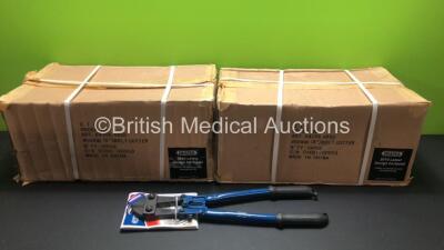 20 x Draper 450mm Bolt Cutters (Unused in Boxes) Stock Photo Used