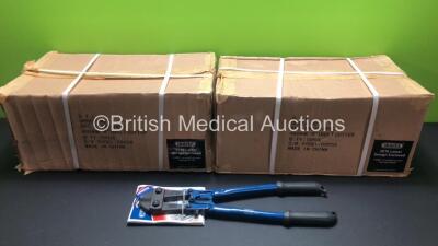 20 x Draper 450mm Bolt Cutters (Unused in Boxes) Stock Photo Used