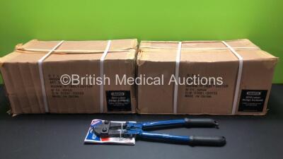 20 x Draper 450mm Bolt Cutters (Unused in Boxes) Stock Photo Used