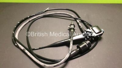Olympus MH-908 Ultrasound Endoscope Probe in Case - Engineer's Report : Optical System - Unable to Check, Angulation - No Fault Found, Insertion Tube - No Fault Found, Light Transmission - No Fault Found, Channels - Unable to Check, Leak Check - Unable to - 2