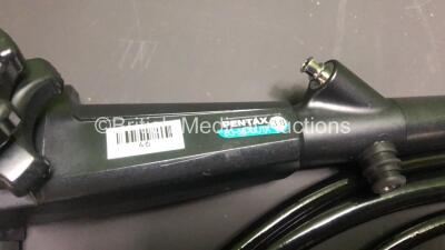 Pentax EG-3870UTK Ultrasound Video Gastroscope in Case - Engineer's Report : Optical System - Unable to Check, Angulation - No Fault Found, Insertion Tube - No Fault Found, Light Transmission - Kinked, Channels - Unable to Check, Leak Check - Unable to Ch - 3