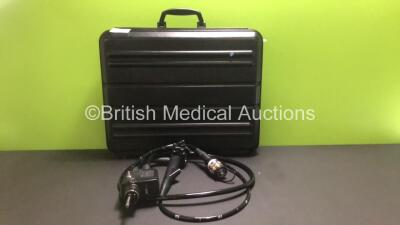 Fujinon EG-450WR5 Video Gastroscope in Case - Engineer's Report : Optical System - No Fault Found, Angulation - No Fault Found, Insertion Tube - No Fault Found, Light Transmission - No Fault Found, Channels - No Fault Found, Leak Check - No Fault Found *2