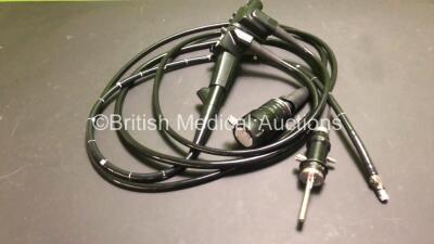 Olympus GF-UM20 Ultrasound Gastroscope in Case - Engineer's Report : Optical System - Unable to Check, Angulation - No Fault Found, Insertion Tube - No Fault Found, Light Transmission - No Fault Found, Channels - Unable to Check, Leak Check - Unable to Ch - 2