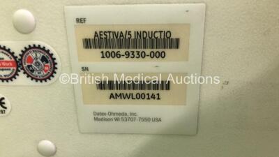 Datex-Ohmeda Aestiva/5 Anaesthesia Machine with InterMed Penlon Nuffield Anaesthesia Ventilator Series 200 and Hoses *S/N AMWL00141* - 5