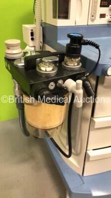 Drager Fabius GS Anaesthesia Machine Software Version 3.34a Total Hours Run 2873 Total Ventilator Hours 161 with Bellows, Absorber and Hoses (Powers Up) *S/N ARUB-0015* **Mfd 2004** - 3