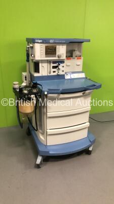 Drager Fabius GS Anaesthesia Machine Software Version 3.34a Total Hours Run 2873 Total Ventilator Hours 161 with Bellows, Absorber and Hoses (Powers Up) *S/N ARUB-0015* **Mfd 2004** - 4