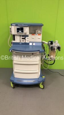 Drager Fabius GS Premium Anaesthesia Machine Software Version 3.34a Total Hours Run 5980 Total Ventilator Hours 683 with Bellows, Absorber and Hoses (Powers Up) *S/N ASFK-0139* **Mfd 2014**