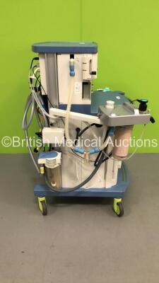 Drager Fabius GS Premium Anaesthesia Machine Software Version 3.34a Total Hours Run 10030 Total Ventilator Hours 1378 with Bellows, Absorber and Hoses (Powers Up) *S/N ASFK-0178* **Mfd 2014** - 8