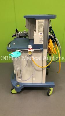 Drager Fabius GS Premium Anaesthesia Machine Software Version 3.34a Total Hours Run 10030 Total Ventilator Hours 1378 with Bellows, Absorber and Hoses (Powers Up) *S/N ASFK-0178* **Mfd 2014** - 9