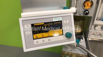 Datex-Ohmeda Aestiva/5 Anaesthesia Machine with Datex-Ohmeda Aestiva/5 7900 SmartVent Software Version 4.8 PSVPro, Bellows, Absorber and Hoses (Powers Up) *S/N AMRL01619* - 5